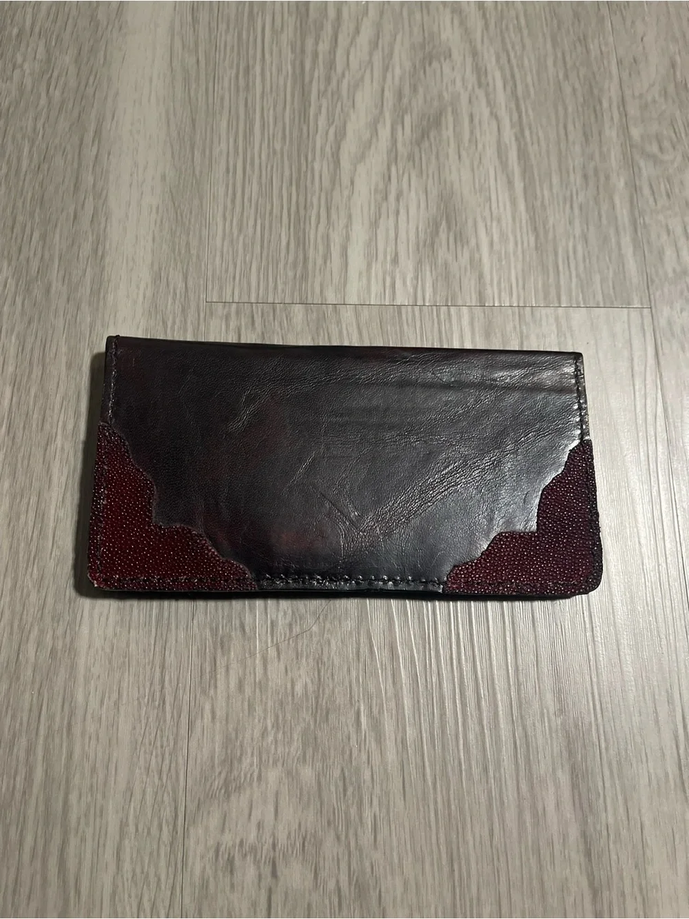 Leather Western Bifold Card Holder